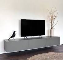 zwevend tv meubel design