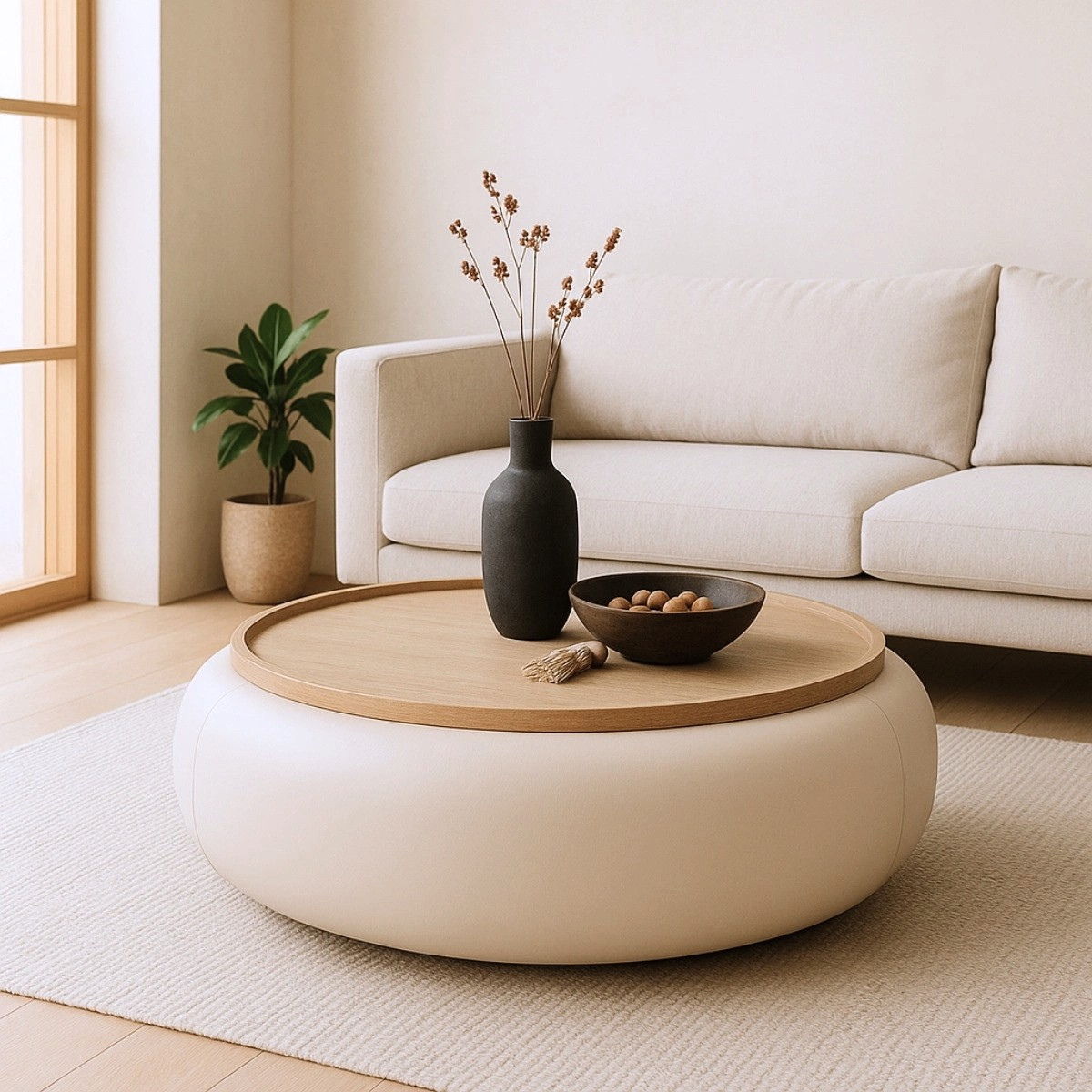 design salontafel rond