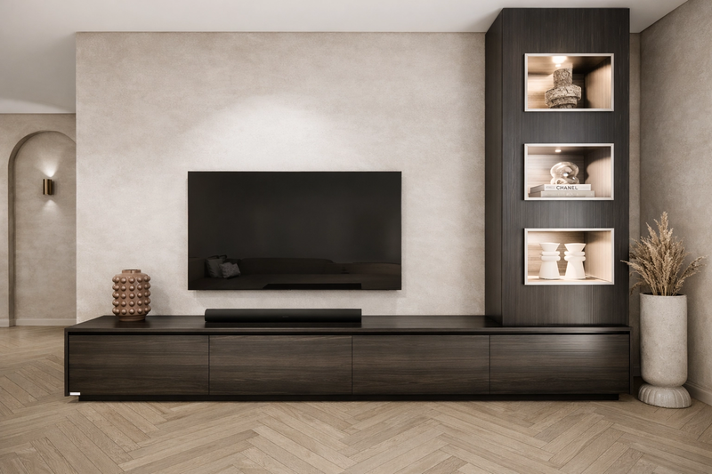 design wandkasten woonkamer