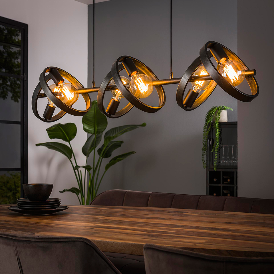 eetkamer hanglampen